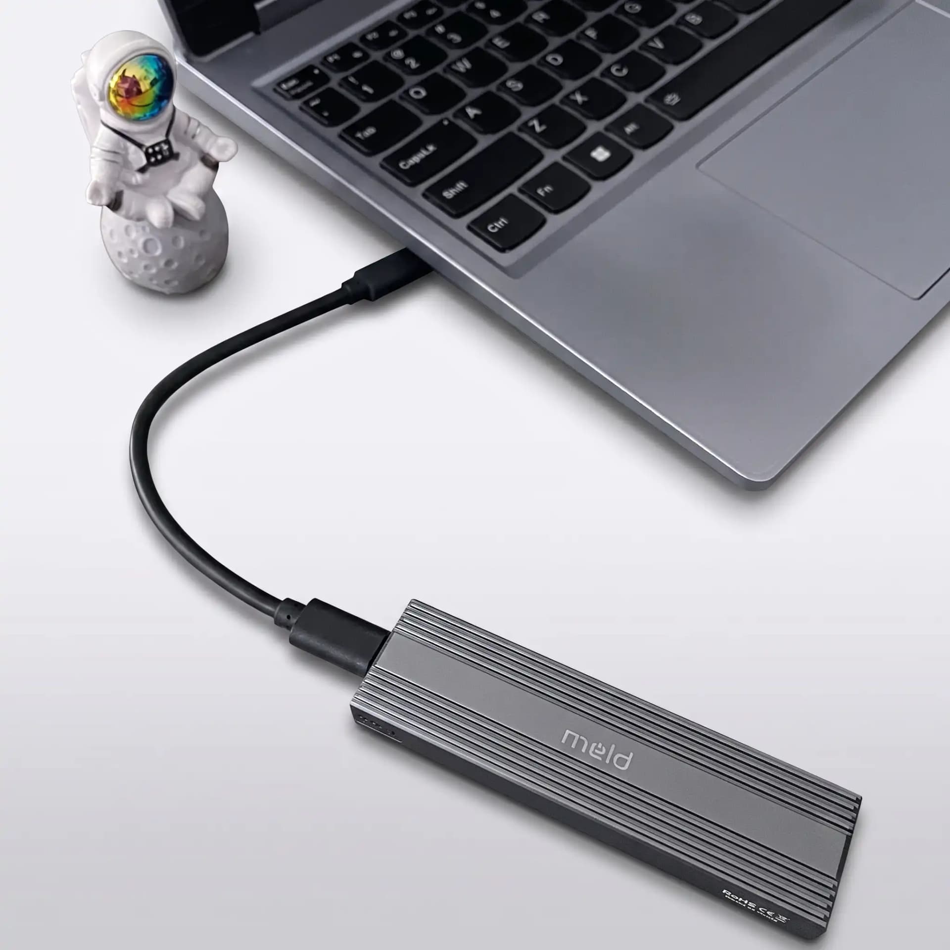 meld M.2 NVMe SSD Enclosure 10Gbps — foto 1
